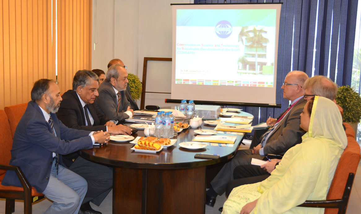 Ambassador of Norway to Pakistan Visits COMSATS Headquarters