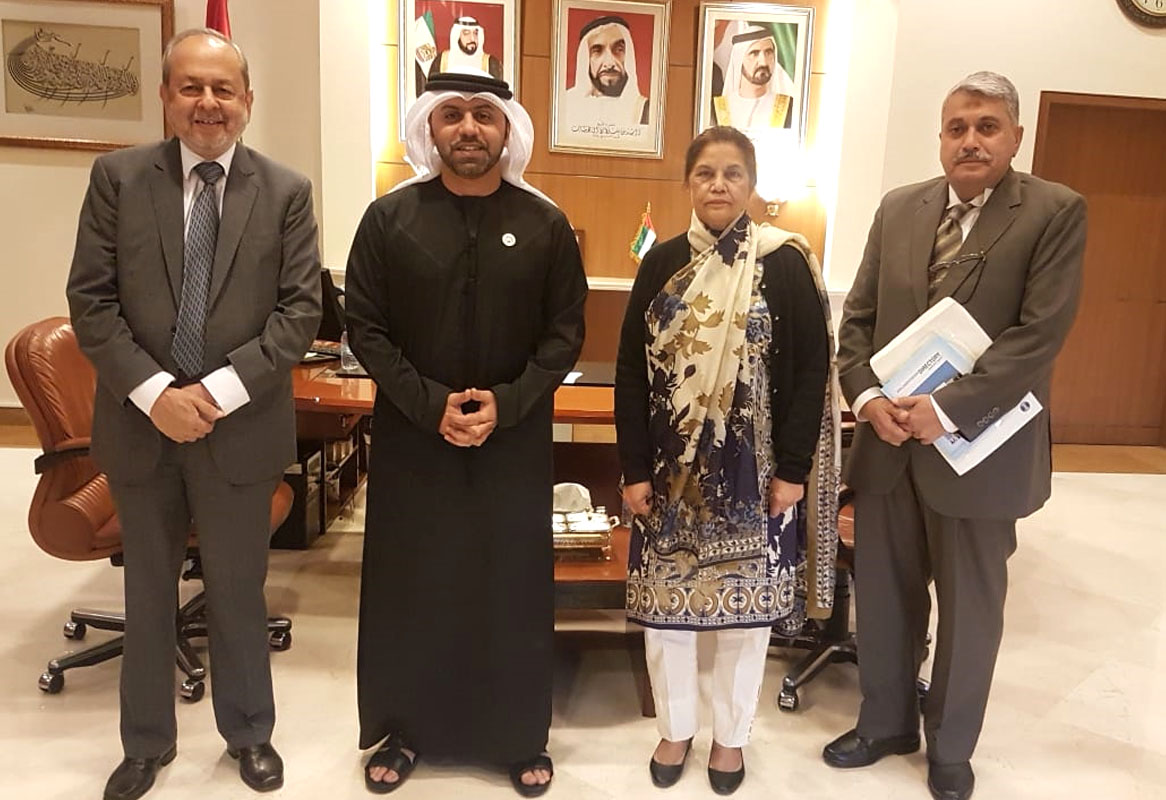 The Executive Director COMSATS Calls on the Ambassador of United Arab Emirates to Pakistan