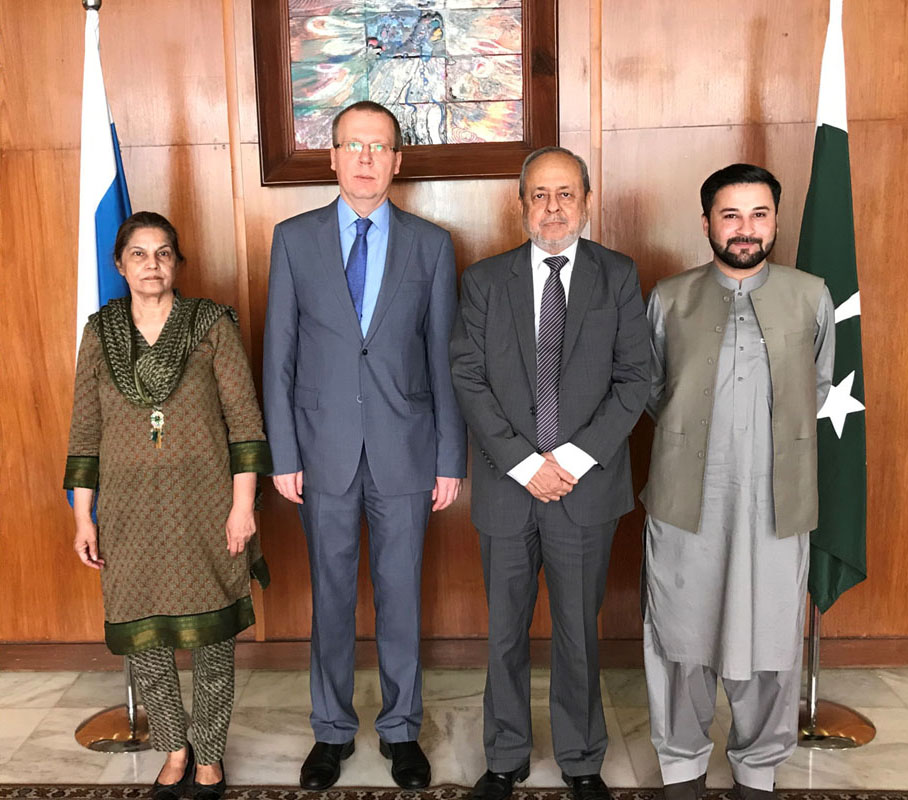 Meeting with Ambassador of Russia to Pakistan