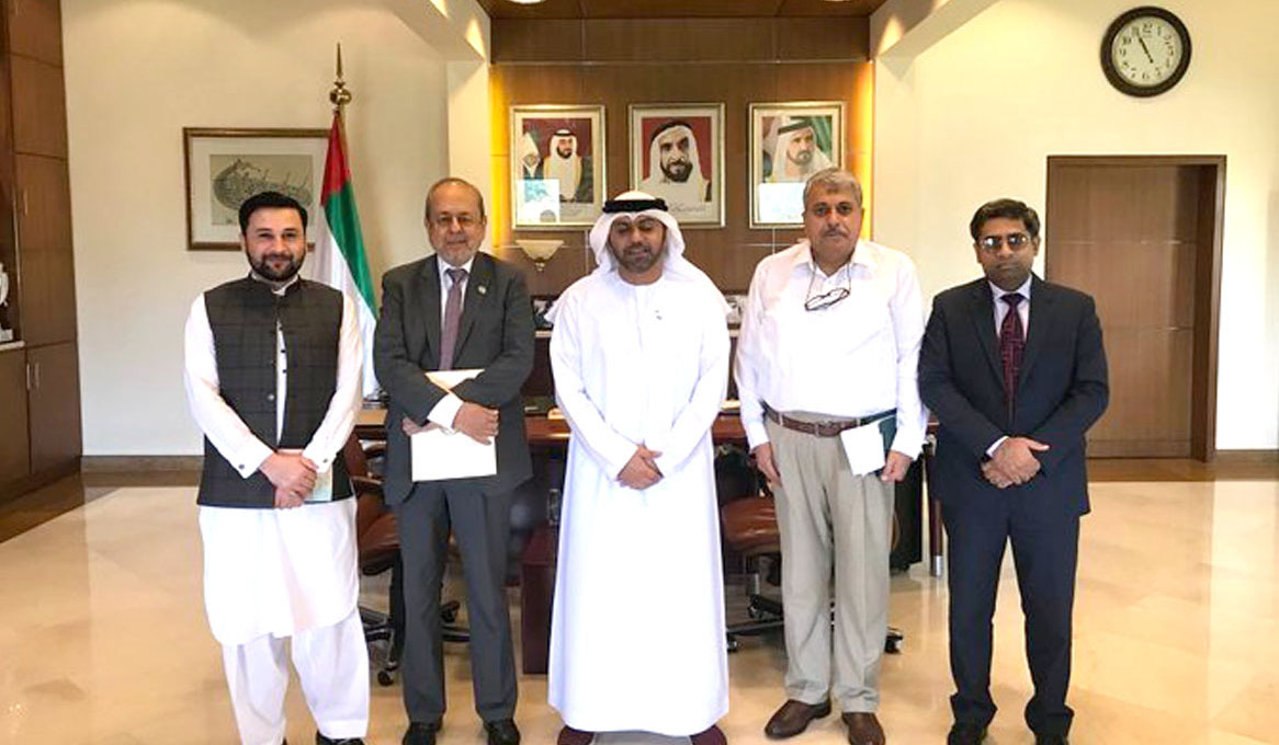 Executive Director COMSATS Calls upon the Ambassador of UAE to Pakistan