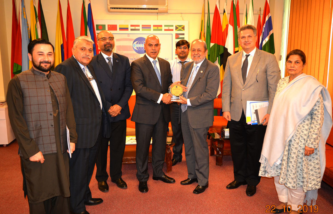 Ambassador of Jordan to Pakistan Visits COMSATS Secretariat