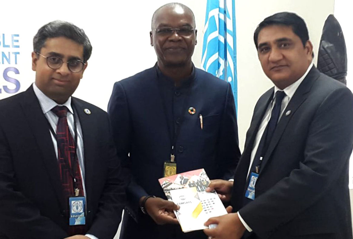 COMSATS Participates in the Launch of the United Nations Global Sustainable Development Report 2019