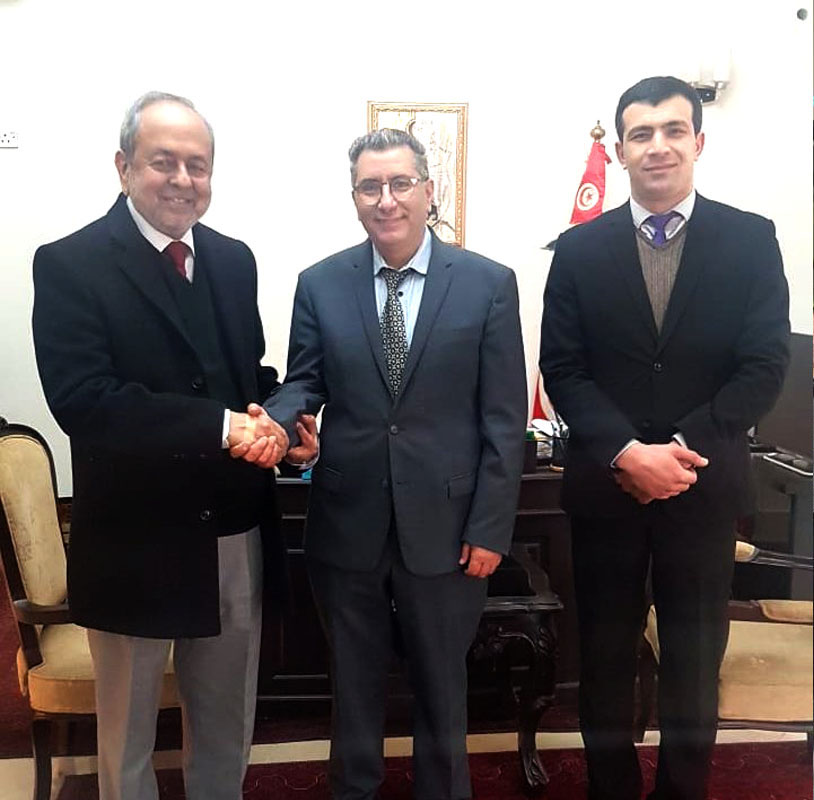 Meetings with Ambassadors of Tunisia and Ukraine to Pakistan