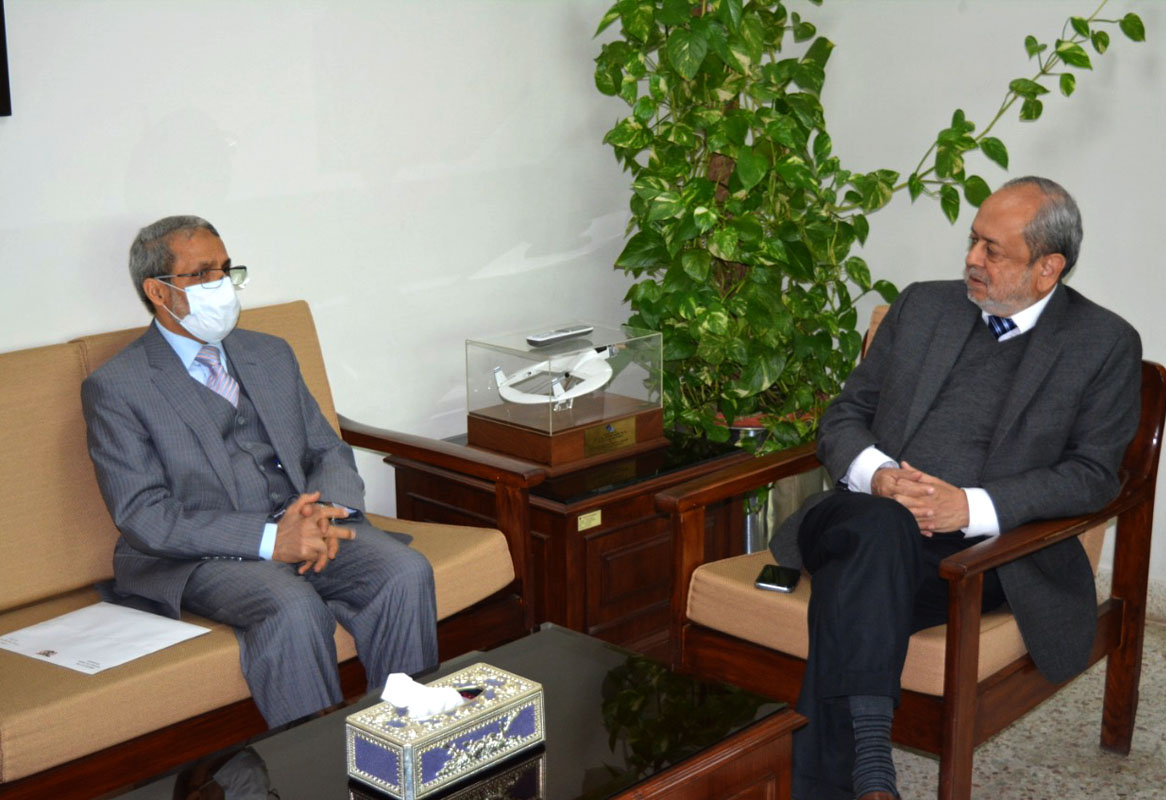 Yemeni Ambassador to Pakistan Visits COMSATS Secretariat