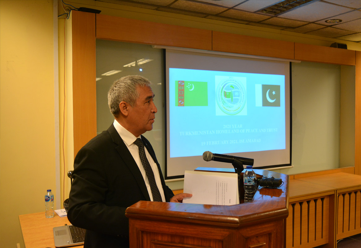 Talk on “2021 – International Year of Peace and Trust” Held at COMSATS
