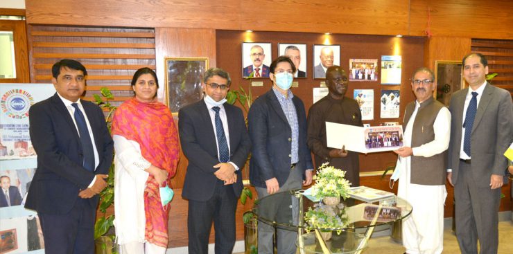 COMSATS-Ghana Collaboration Discussed with Ghanaian High Commissioner