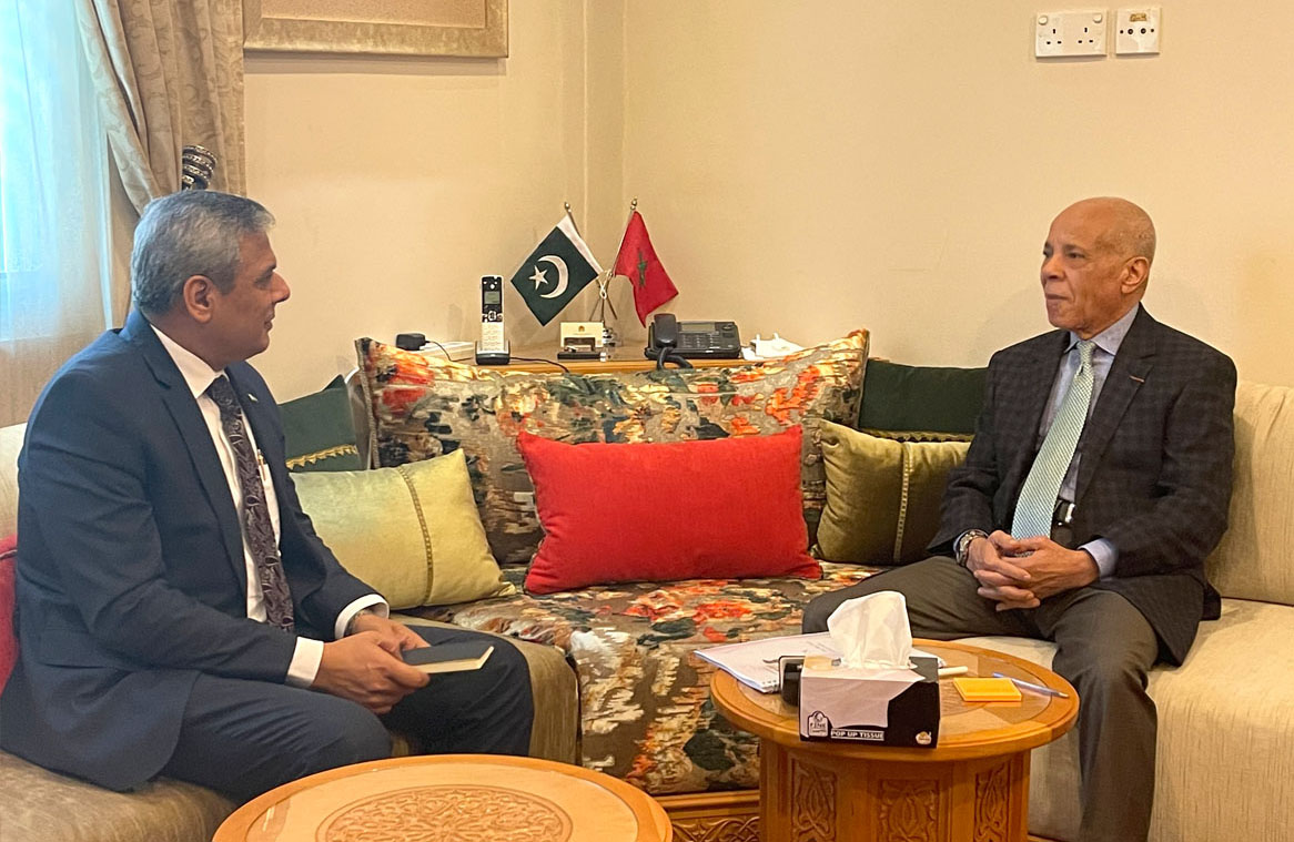 ED COMSATS Held Meetings with Ambassadors of Ethiopia and Morocco to Pakistan