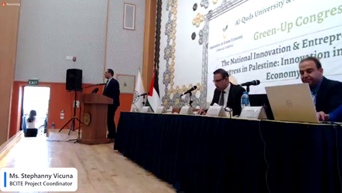 COMSATS Collaborated with Al-Quds University to organize the first ever congress on ‘innovation in the Green Economy’ in Palestine