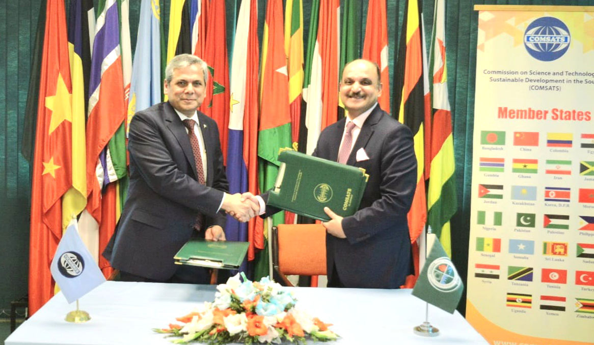 COMSATS signs letter of Agreement with NIDM-Pakistan