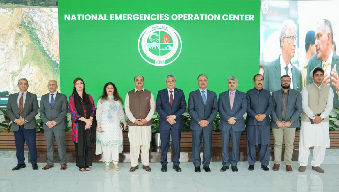 COMSATS Officials’ Exposition Visit to NEOC, NDMA